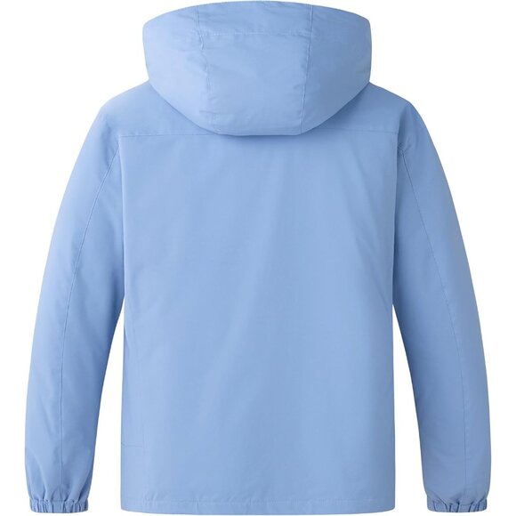 Women's Purple Size Winter Coats Waterproof Ski Jacket Hooded Snowboarding Jacke - Picture 2 of 6